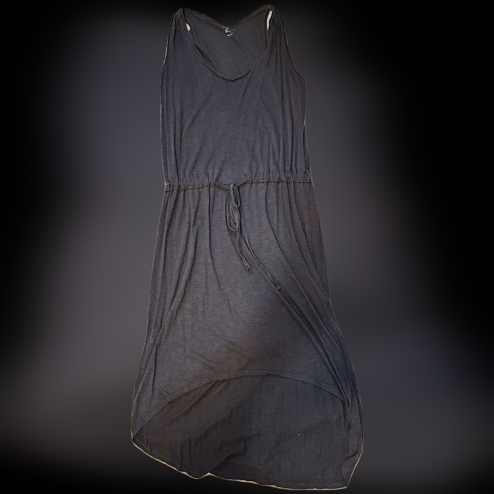 Gray high-low dress